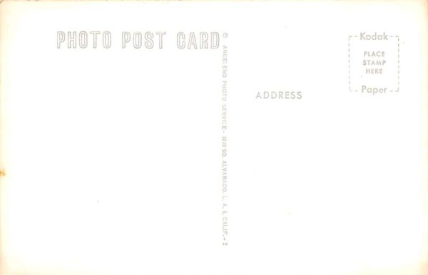 Universal City California Universal Studios Real Photo Vintage Postcard AA90900 - Image 2