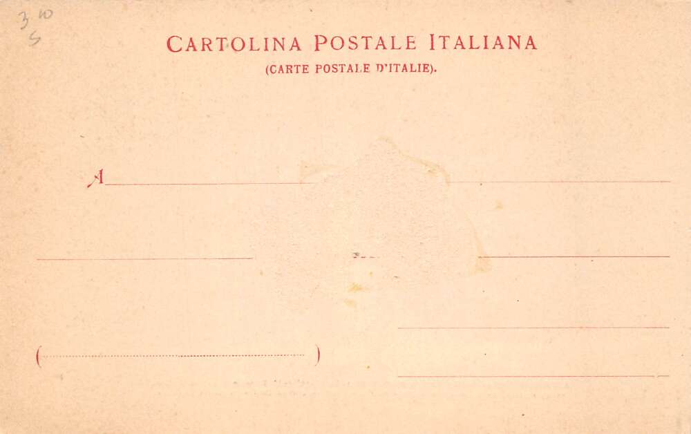 Italy Monument to Felice Ollier North Pole Expedition Guide Postcard AA90902 - Image 2