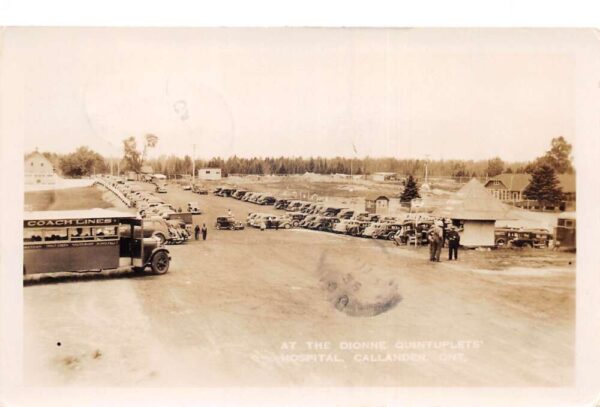 Callander Ontario Canada Dionne Quintuplets Hospital Real Photo PC AA90913