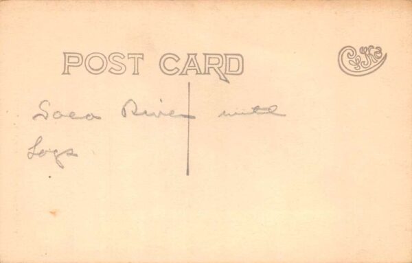 Hollins Maine The Saco River Scenic View Real Photo Postcard AA91087 - Image 2