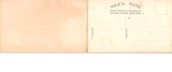 Campeche EUM Mexico Bahia Scenic Panorama Bi-Fold Vintage Postcard AA91114 - Image 2