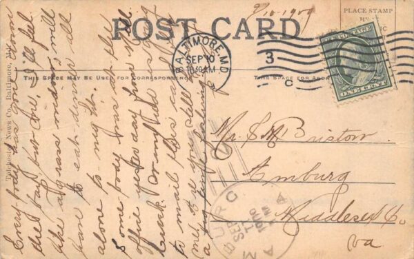 Havre de Grace Maryland Point Concord Lighthouse Vintage Postcard AA91133 - Image 2