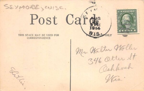 Seymour Wisconsin Sunbright Roller Mills Cargill Co Vintage Postcard AA91149 - Image 2