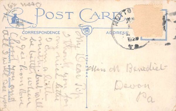 Nuttsville Virginia Greetings Scenic View Vintage Postcard AA91193 - Image 2