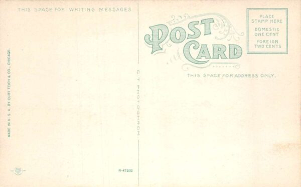 New Castle Pennsylvania YWCA Gym Interior View Postcard AA91238 - Image 2