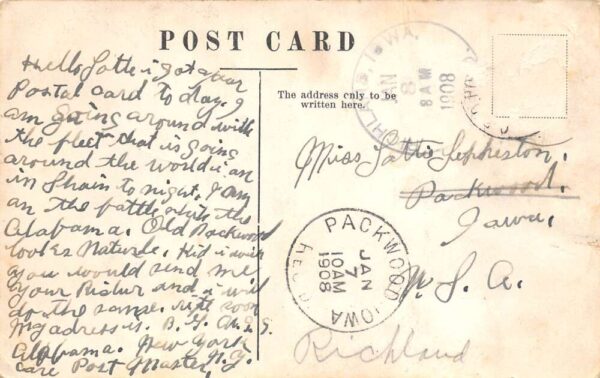 Trinidad BWI British West Indies Princes Building Vintage Postcard AA91240 - Image 2