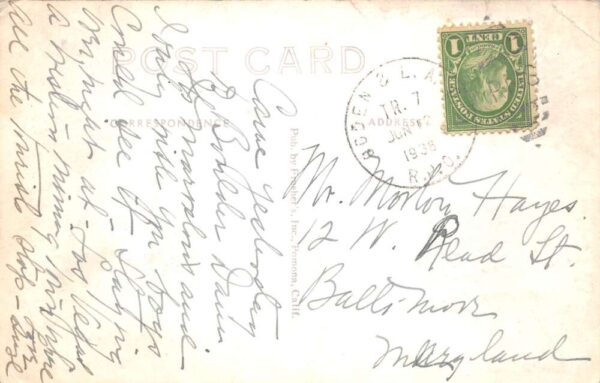 JP McEvoy Quote and Small Dog Greetings Frasher Real Photo Postcard AA91543 - Image 2