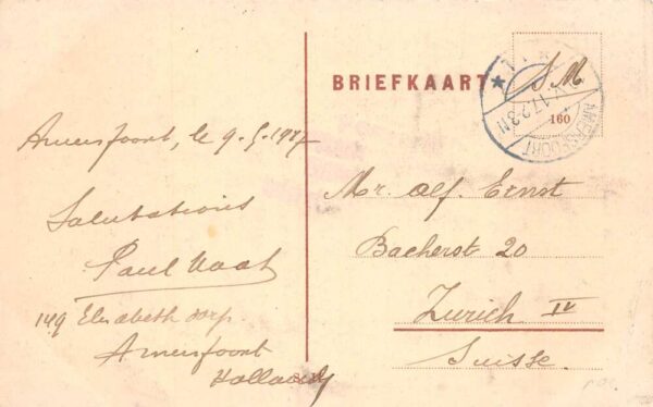 Camp Zeist Netherlands Albert Village Entrance WW1 Refugee Camp PC AA91924 - Image 2