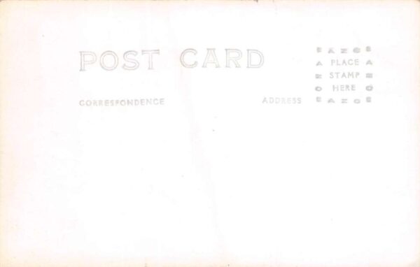 Rushford Minnesota Bird's Eye Town View, Real Photo, Vintage Postcard U21381 - Image 2