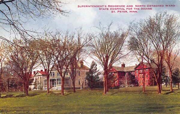St. Peter Minnesota Superintendendent's Home, Hospital For Insane, PC U21408