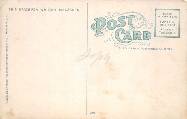 Mobile Alabama Water Front Habor View Ships Postcard AA92409 - Image 2