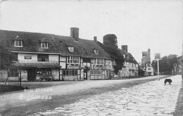 Biddenden England High Street Real Photo Vintage Postcard AA92466