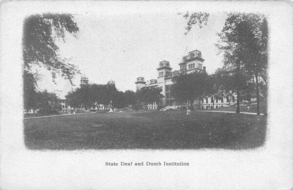 Columbus Ohio State Deaf and Dumb Institution Vintage Postcard AA92505