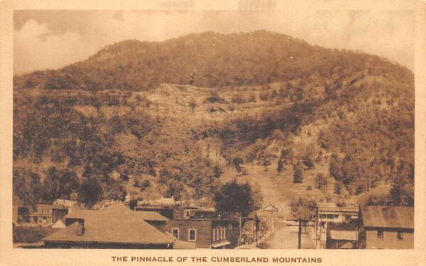 Cumberland Gap Tennessee The Pinnacle Birds Eye View Vintage Postcard AA92540