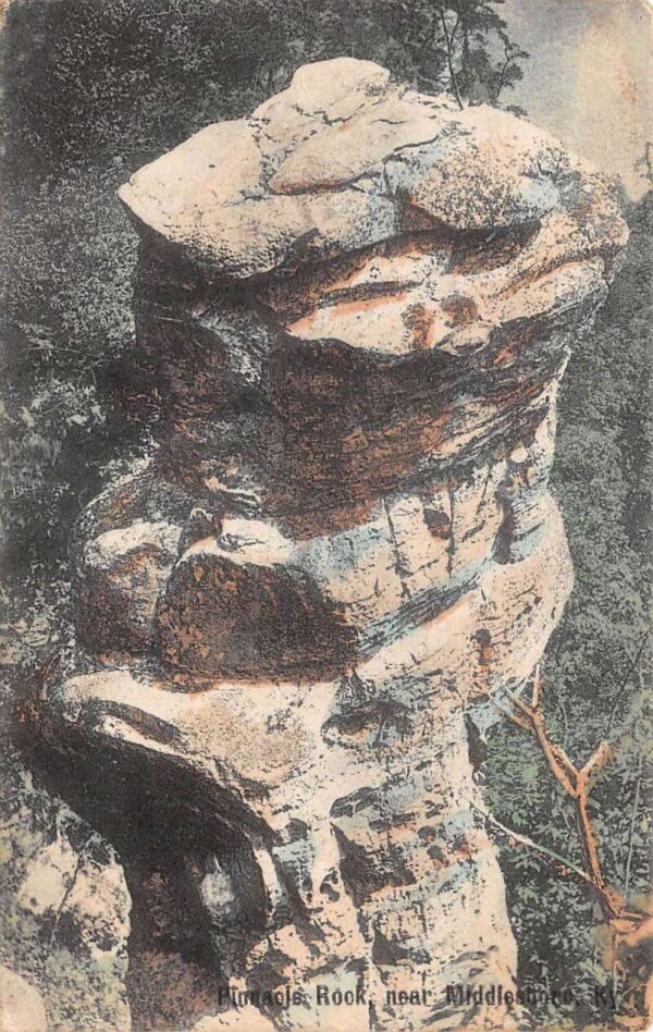 Middlesboro Kentucky Pinnacle Rock Vintage Postcard AA92548