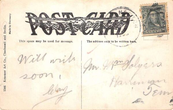 Middlesboro Kentucky Pinnacle Rock Vintage Postcard AA92548 - Image 2