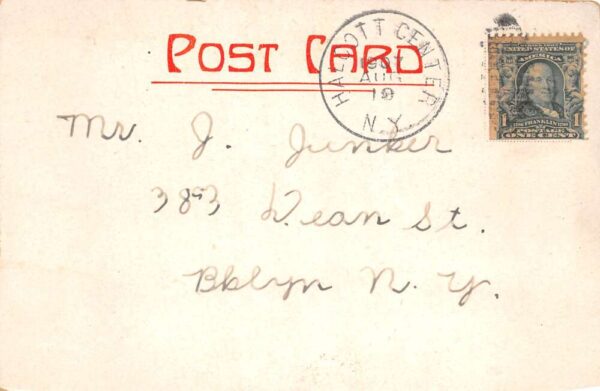 Fleischmanns New York Railroad Train Station Depot Vintage Postcard AA92638 - Image 2