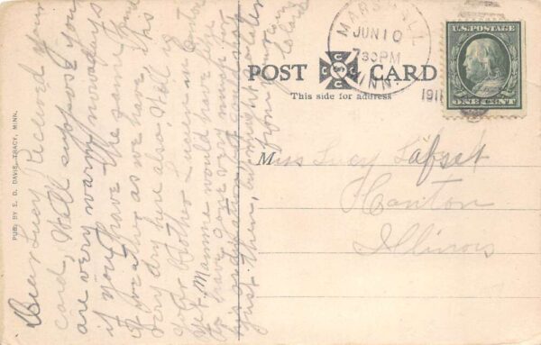 Tracy Minnesota Third Street Vintage Postcard AA92987 - Image 2
