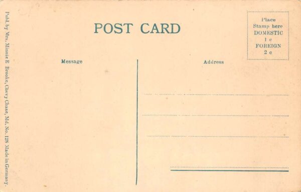 Washington DC People in Zoo Park Vintage Postcard AA92998 - Image 2
