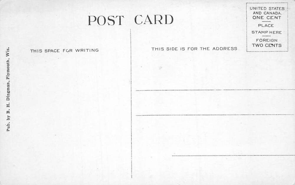 Elkhart Lake Wisconsin Pine Point Bathing Beach Swimming Postcard AA98860 - Image 2