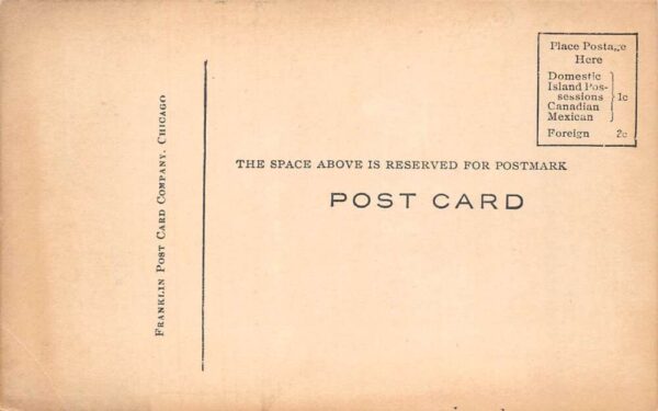 Prairie View Illinois Church Vintage Postcard AA99099 - Image 2