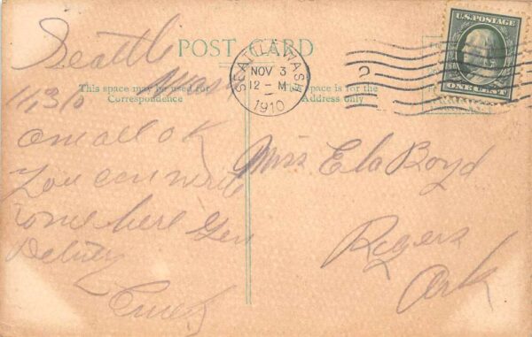 Alaska Road House on the Fairbanks Trail Vintage Postcard AA99110 - Image 2