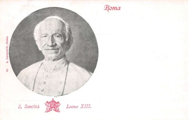 Sua Santita Leone XIII Pope Leo XIII Vintage Postcard AA99181