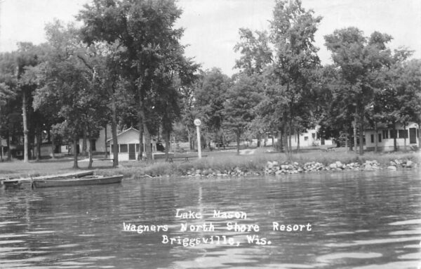 Briggsville Wisconsin Wagners North Shore Resort Lake Mason PPPC AA99183