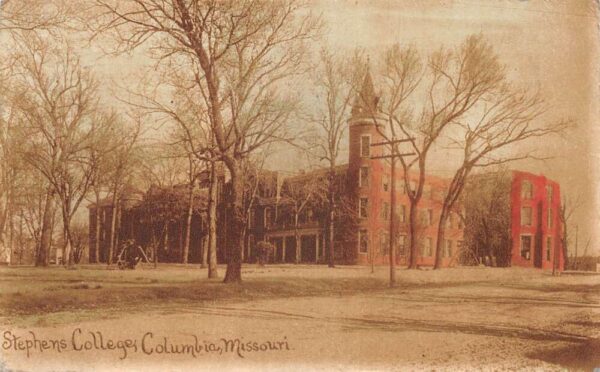 Columbia Missouri Stephens College Vintage Postcard AA99222