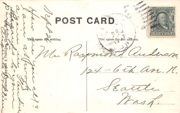 Glendive Montana Yellowstone River Steamboat Landing Vintage Postcard AA99307 - Image 2
