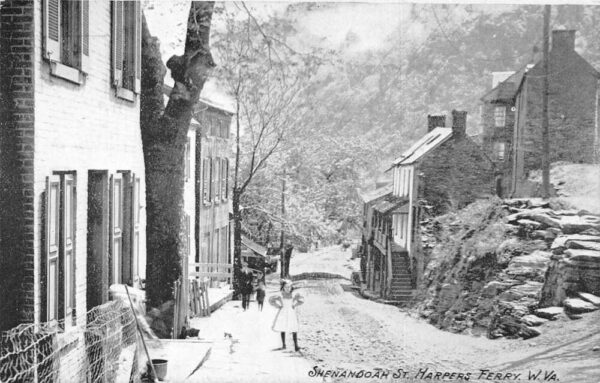 Harpers Ferry West Virginia Shenandoah Street Vintage Postcard AA99310