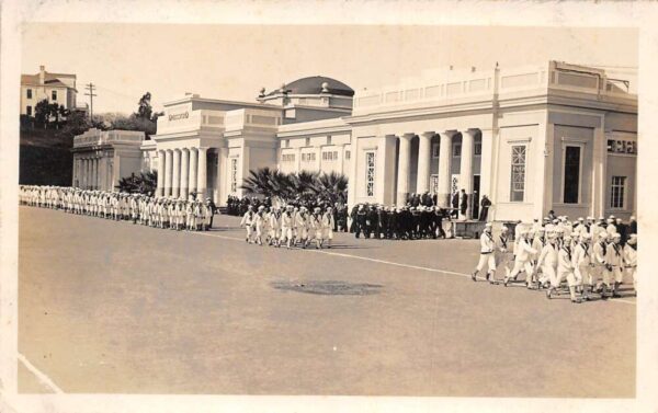 Yerba Buena Island California Review on Parade Ground Real Photo PC AA99487
