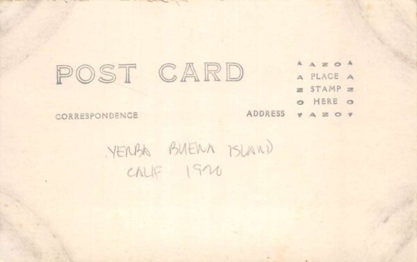Yerba Buena Island California Indoor Swimming Pool Real Photo Postcard AA99488 - Image 2