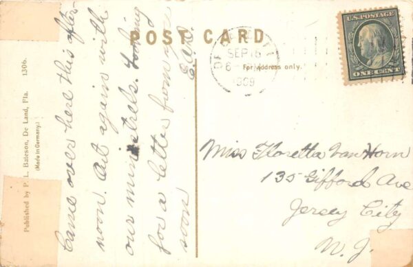DeLand Florida John B Stetson University Multiview Vintage Postcard AA99500 - Image 2