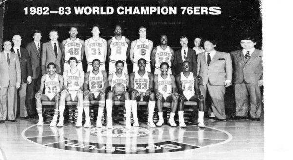 Philadelphia Pennsylvania 76ers Basketball 1982-83 World Champion PC AA99536