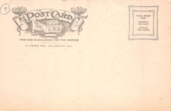 Long Beach California New Auditorium and Sun Parlor Vintage Postcard AA99541 - Image 2
