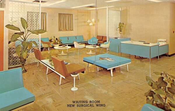 Excelsior Springs Missouri Mcleary Memorial Hospital Waiting Room PC AA99624