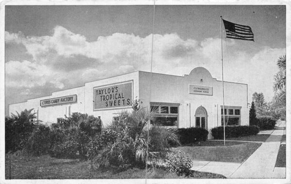 Davenport Florida Taylors Tropical Sweets Candy Store Vintage Postcard AA99632