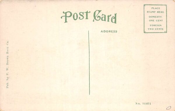 Ann Arbor Michigan University Dental Bldg Vintage Postcard AA99635 - Image 2