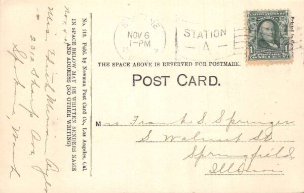 Spokane Washington Great Northern Depot Havermail Island Postcard AA99736 - Image 2