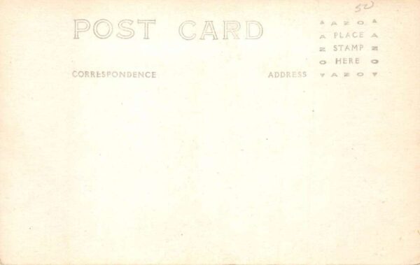 Lake George New York Moonlight Scenic View Real Photo Vintage Postcard AA99744 - Image 2