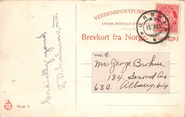 Tromsodalen Norway Laplander Family Vintage Postcard AA99803 - Image 2