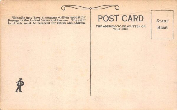 Burlinggame Kansas Schuyler School Vintage Postcard AA99811 - Image 2