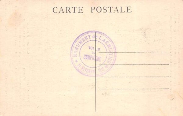 WW1 French German Peace Meeting Armistice Military Postcard AA99856 - Image 2