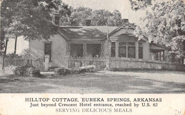 Eureka Springs Arkansas Hilltop Cottage Restaurant Duncan Hines PC AA99908