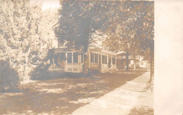 Coudersport Pennsylvania Residence Exterior Real Photo Vintage Postcard AA99923