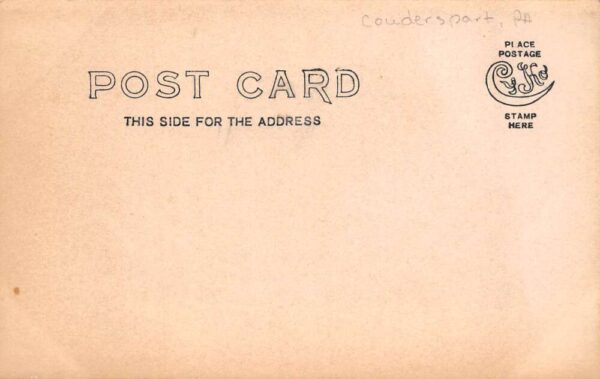 Coudersport Pennsylvania Residence Exterior Real Photo Vintage Postcard AA99923 - Image 2