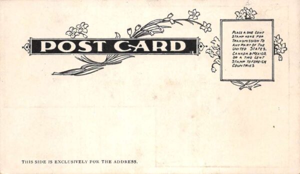 Hartford Connecticut Walnut Lodge Hospital Music Room Vintage Postcard AA100141 - Image 2