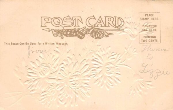 Greenville Maryland Greetings Pink Flowers Vintage Postcard AA87341 - Image 2