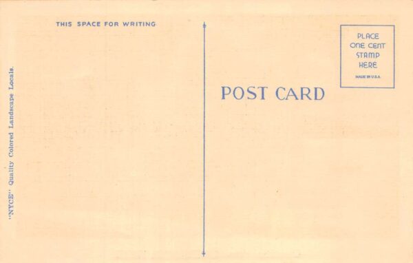 Lakeland Michigan Greetings Canoeing at Night Vintage Postcard AA87345 - Image 2